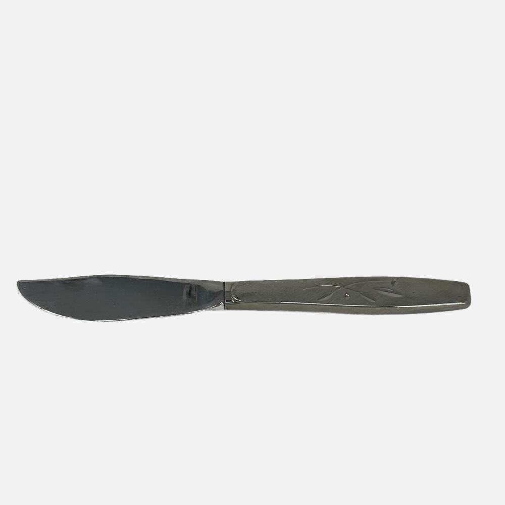 1 Oneida Will O' Wisp Cube Stainless Butter Spreader 6 1/2" Flatware